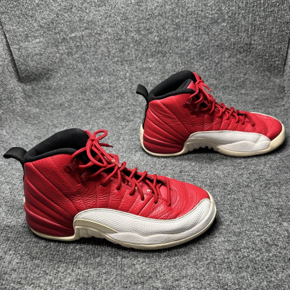 Jordan Air Jordan 12 Retro Gym Red Kids GS 7Y Red‎ White Gym Red 153265-600 - Picture 4 of 10